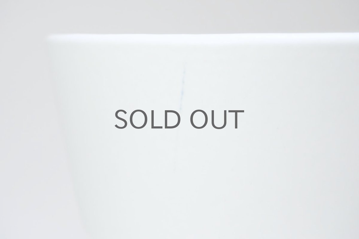 画像3: ビンテージ北欧/ARABIA/アラビア/Richard Lindh/植物ポット/鉢+受け皿/丸形深皿/ホワイト (3)