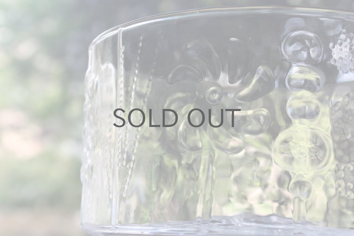 画像2: 北欧ガラス/オイヴァ・トイッカ  フローラ Mサイズ ボゥル  (2)