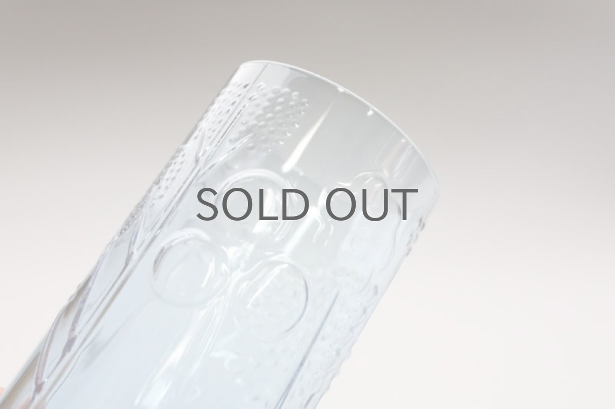 画像3: Oiva Toikkaオイヴァ・トイッカ フローラ ブルー(ピンク)グラス大 (3)