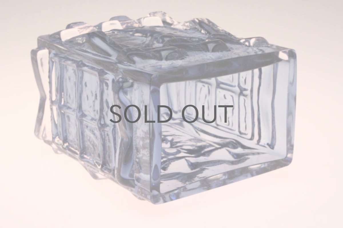 画像5: スウェーデン製 ヴィンテージ花瓶 ブルー (5)