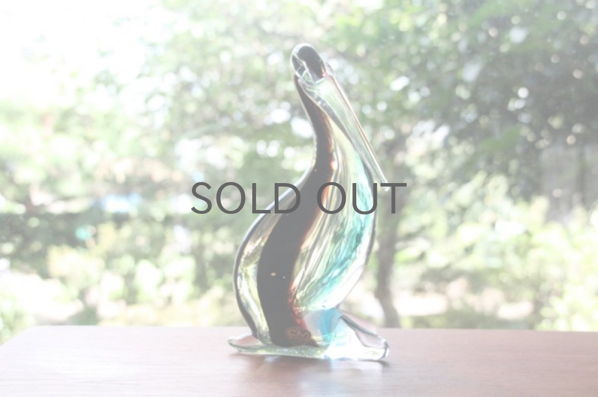 画像2: スウェーデン FM Konstglas RonneFMロメリー ペリカン (2)