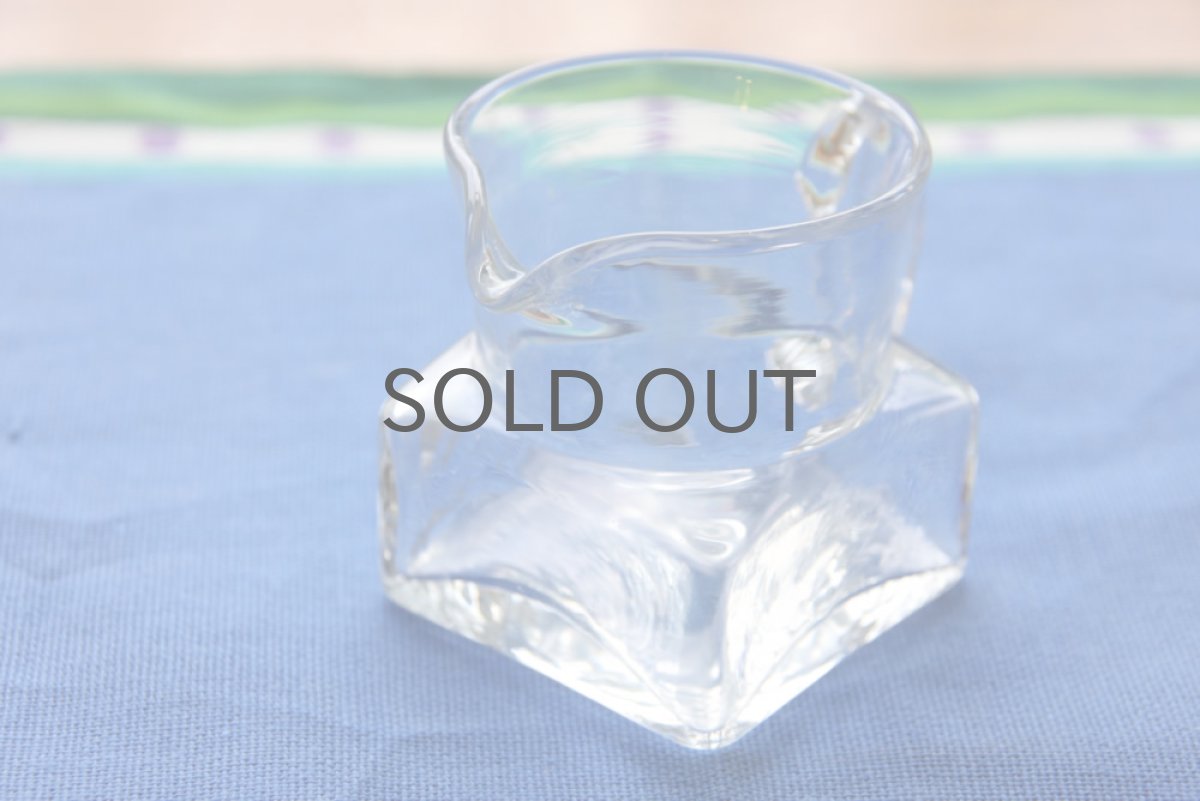 画像2: スウェーデン BODA シグネ ペーション ガラスクリーマー (2)