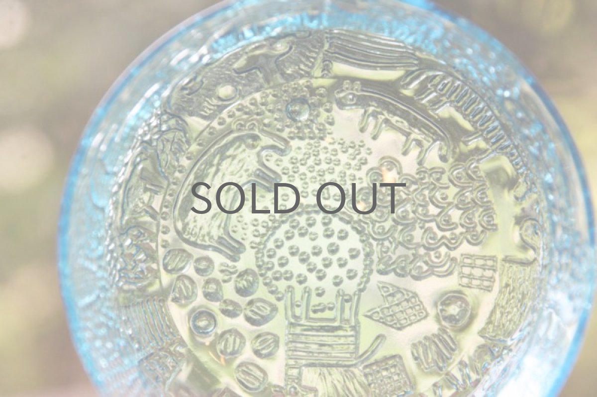 画像2: 北欧ガラス|Oiva Toikka|オイバ・トイッカ ファウナ デザートカップ ブルー (2)