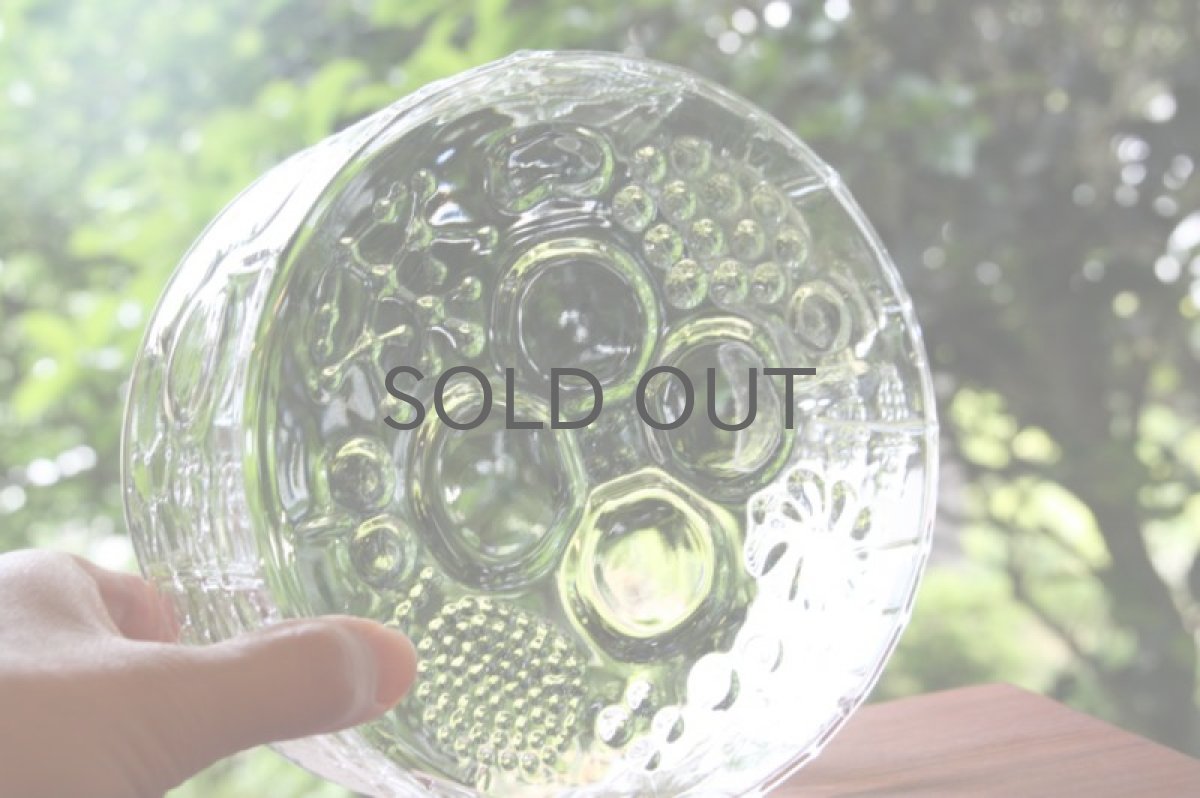 画像2: 北欧ガラス/オイバ・トイッカ  フローラ Mサイズ ボゥル  (2)