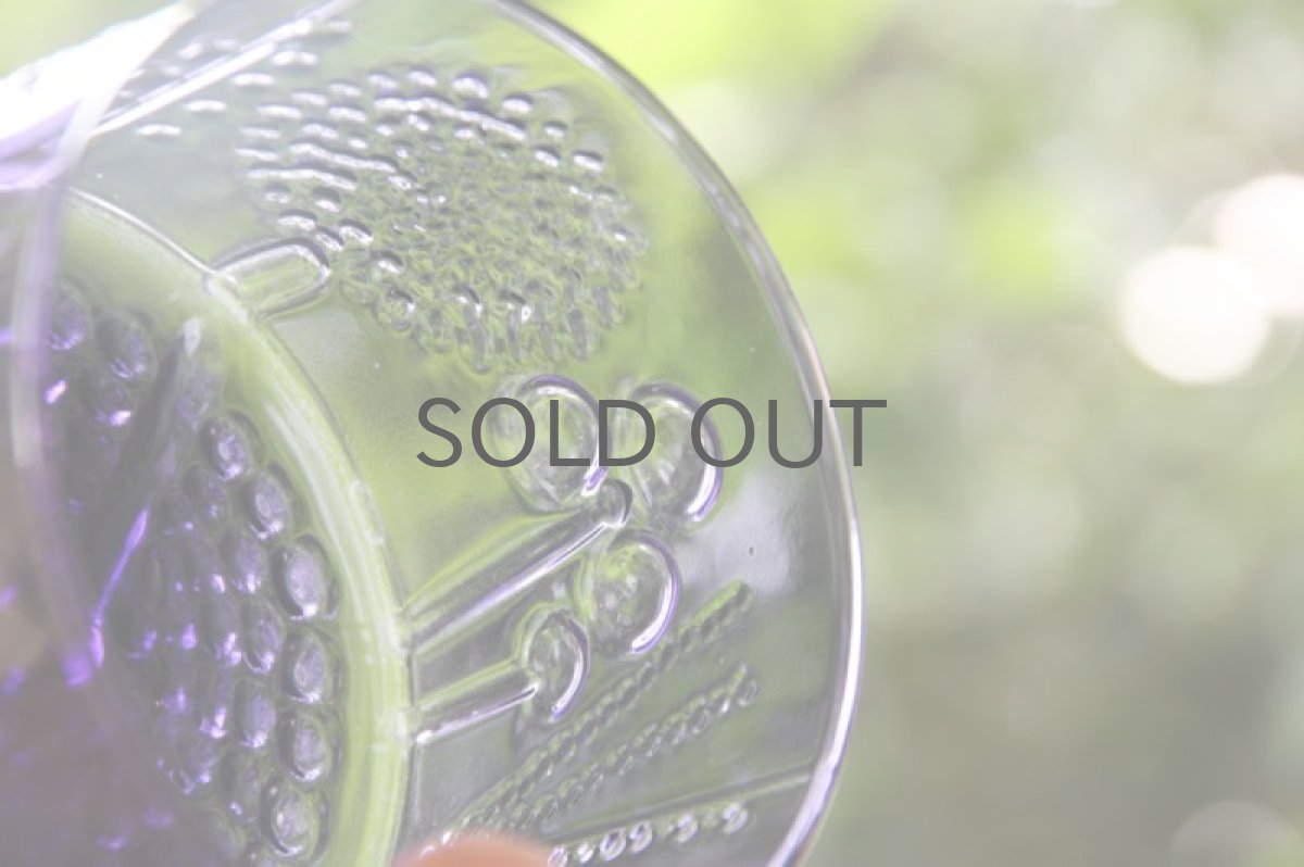 画像3: 北欧ガラス/オイバ・トイッカ　 フローラ　Sサイズ　ボゥル  ネイビー (3)