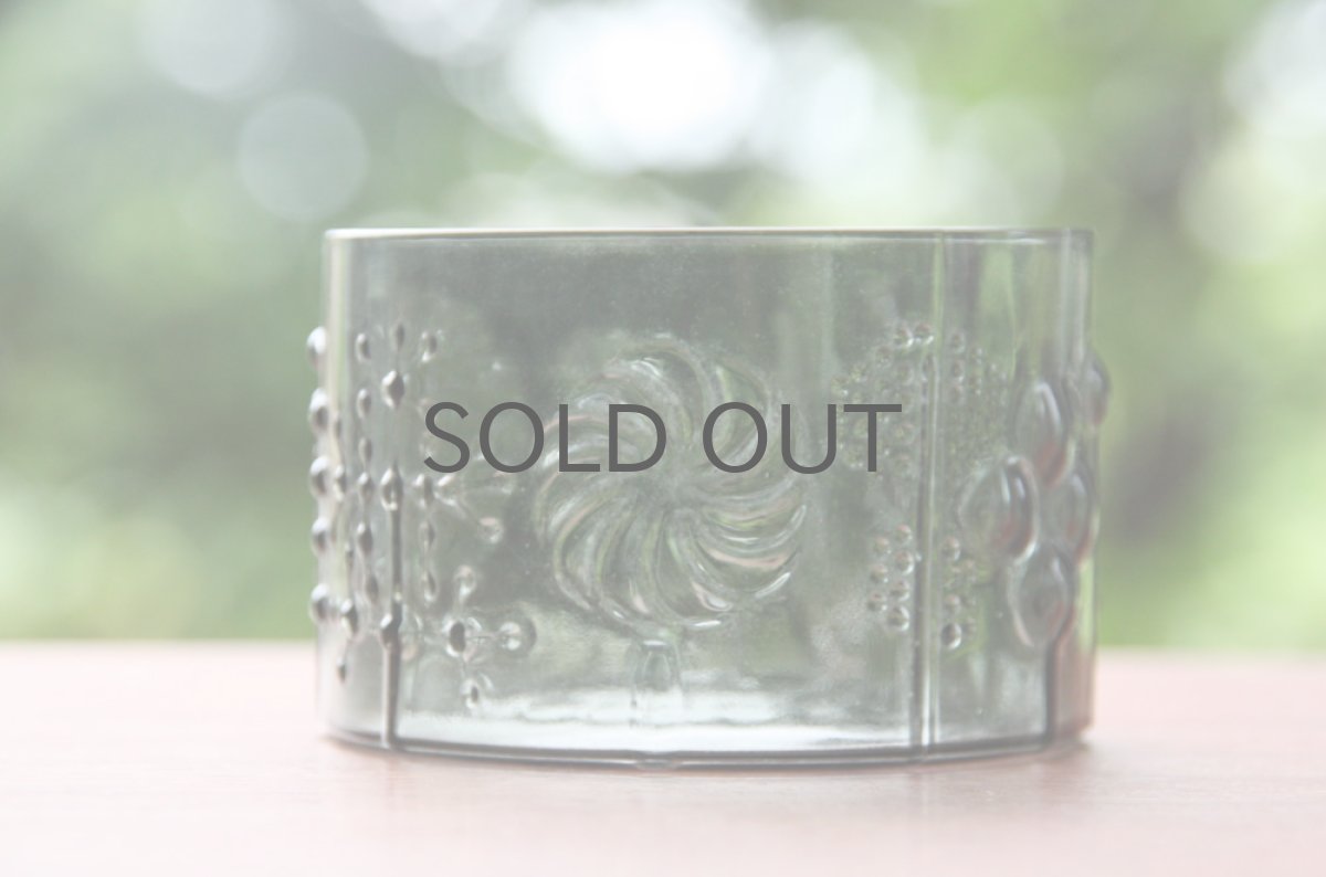 画像2: 北欧ガラス/オイバ・トイッカ  フローラ Sサイズ ボゥル  グレー  (2)