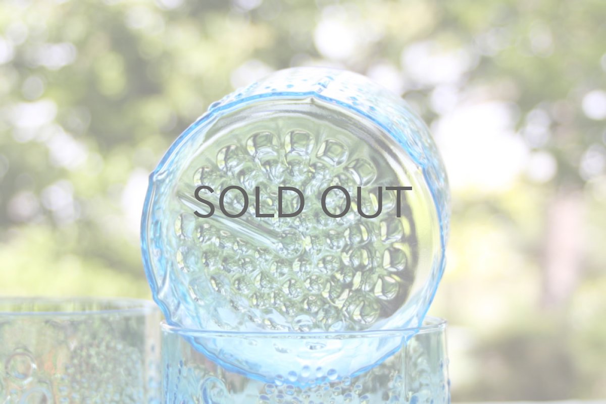 画像4: 北欧ガラス/オイバ・トイッカ  フローラ Sサイズ ボゥル  ライトブルー (4)