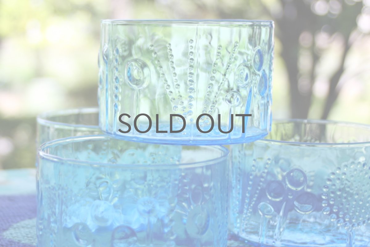 画像3: 北欧ガラス/オイバ・トイッカ  フローラ Sサイズ ボゥル  ライトブルー (3)