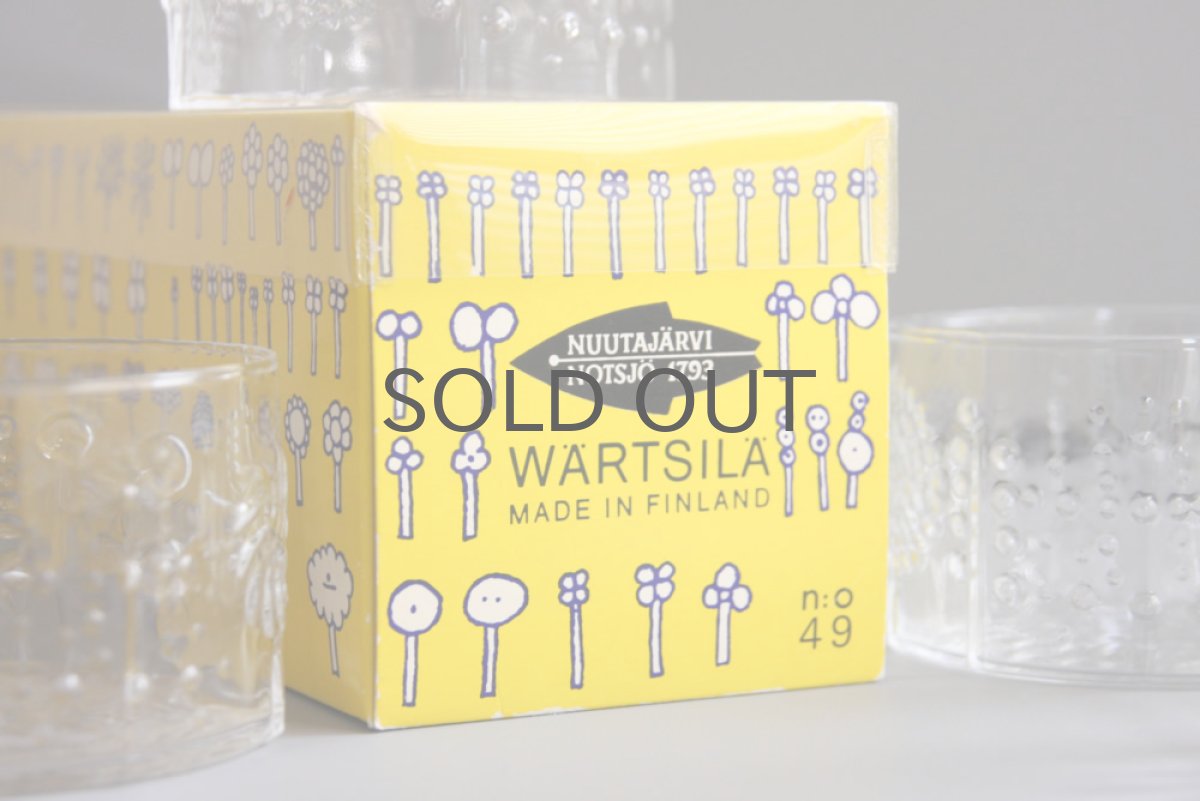 画像2: 北欧ガラス/オイバ・トイッカ  フローラ Sサイズ ボゥル  オリジナルボックス付き 6個セット (2)