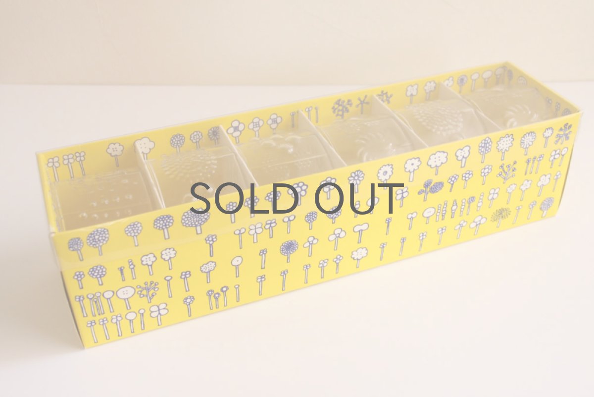 画像5: 北欧ガラス/オイバ・トイッカ  フローラ Sサイズ ボゥル  オリジナルボックス付き 6個セット (5)