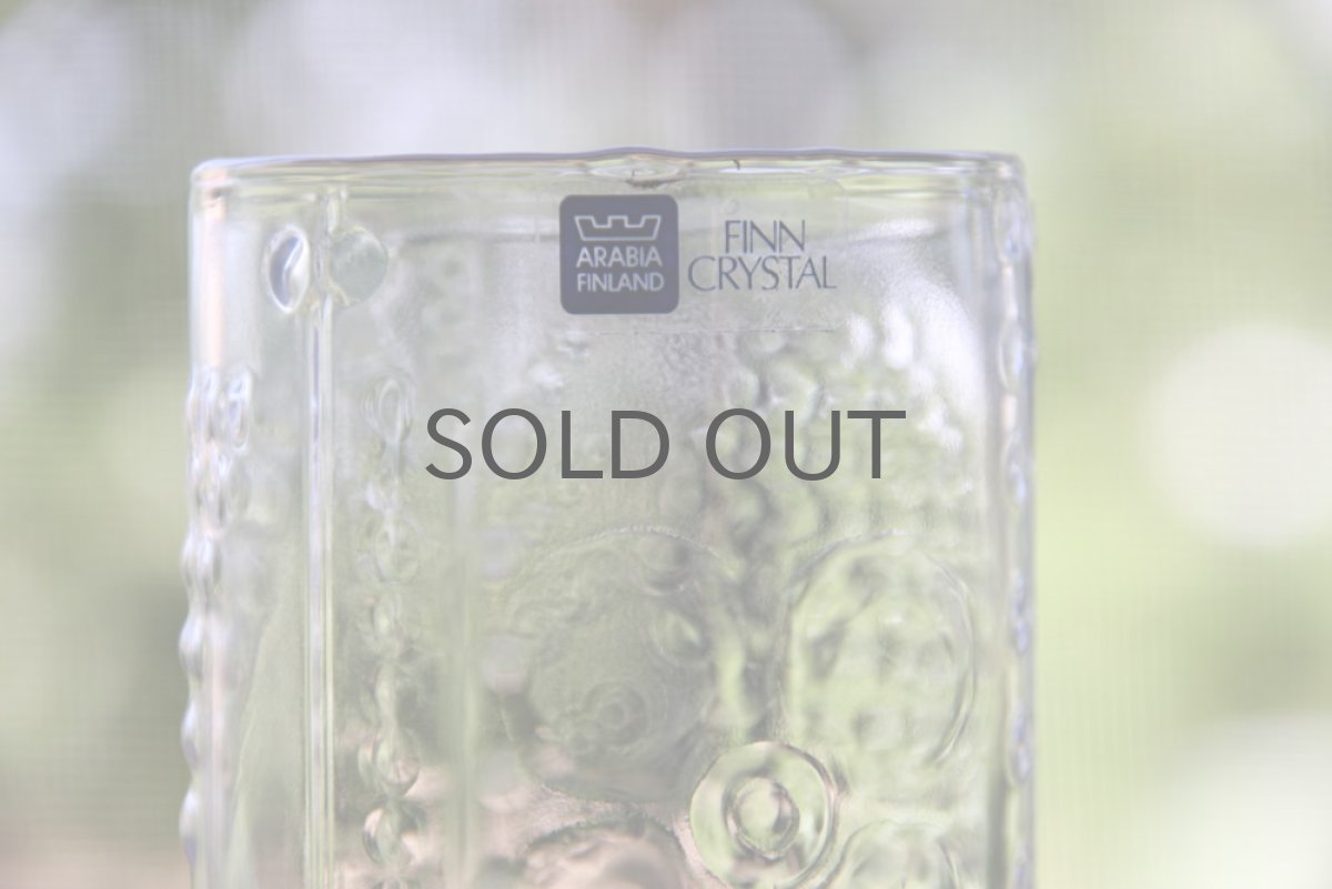 画像2: Oiva Toikka オイバ・トイッカ フローラ ロンググラス クリスタル (2)