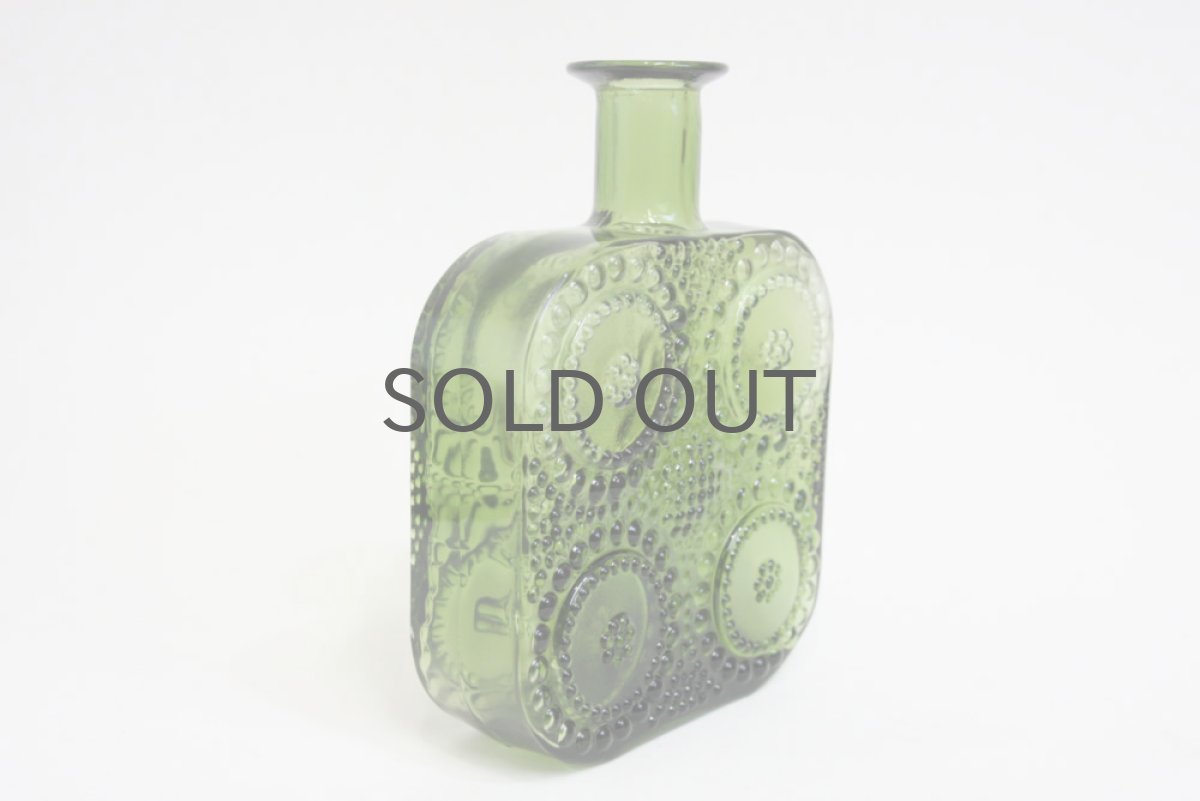 画像5: Riihimaen Lasi/Grapponia/ナニー・スティル グラッポニアボトル　グリーン (5)