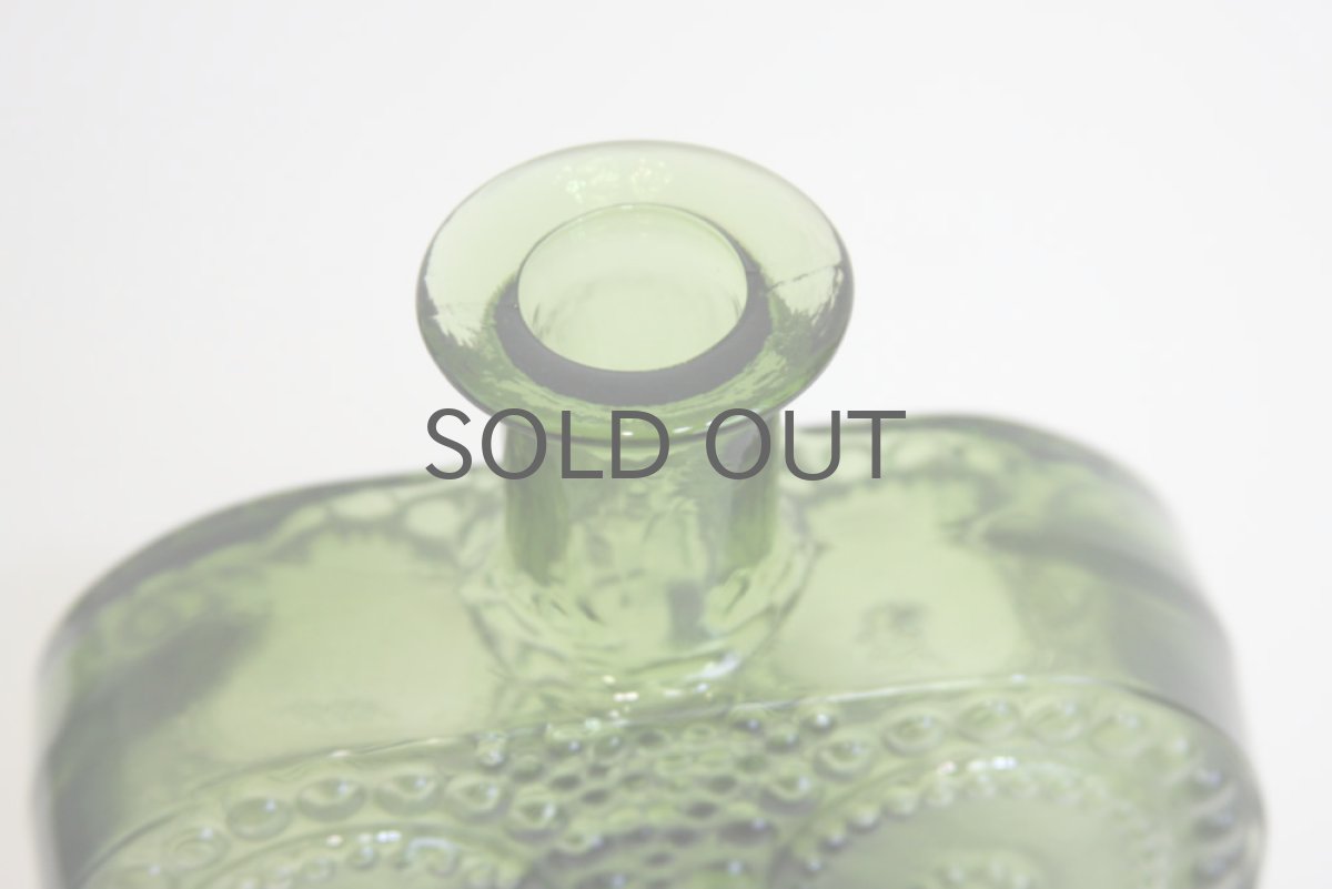 画像3: Riihimaen Lasi/Grapponia/ナニー・スティル グラッポニアボトル　グリーン (3)