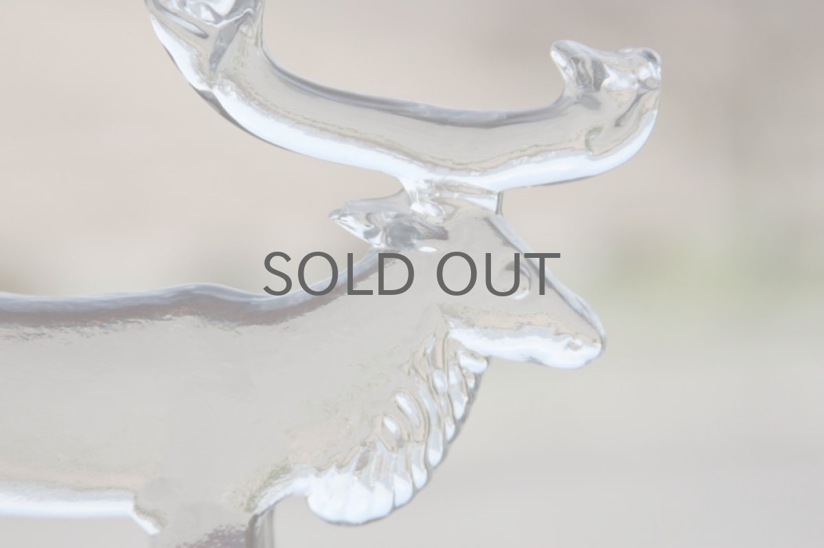 画像2: Kosta Boda コスタボッダ ガラスのオブジェ ヘラジカ (2)