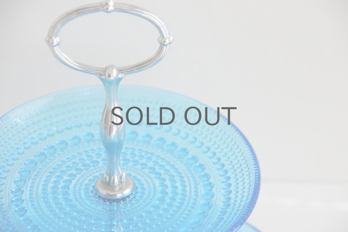 画像3: ARABIA/NUUTAJARVI オイバ・トイッカ Kastehelmiカステヘルミ  2段プレート (3)