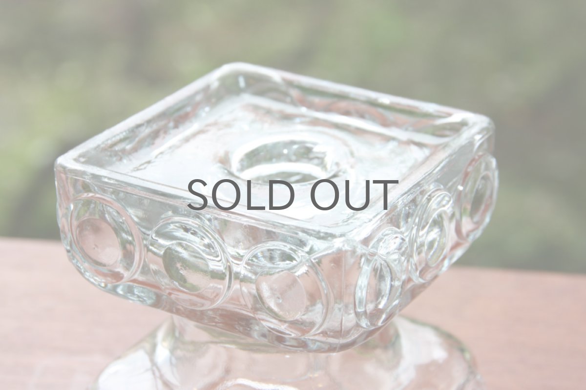 画像5: 北欧雑貨 Riihimaen Lasi Kehraシリーズ 花瓶、キャンドルホルダー クリスタル Mサイズ  (5)