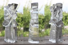 画像3: スウェーデン/Lindshammar社製/ガラスのオブジェ /氷結晶 (3)