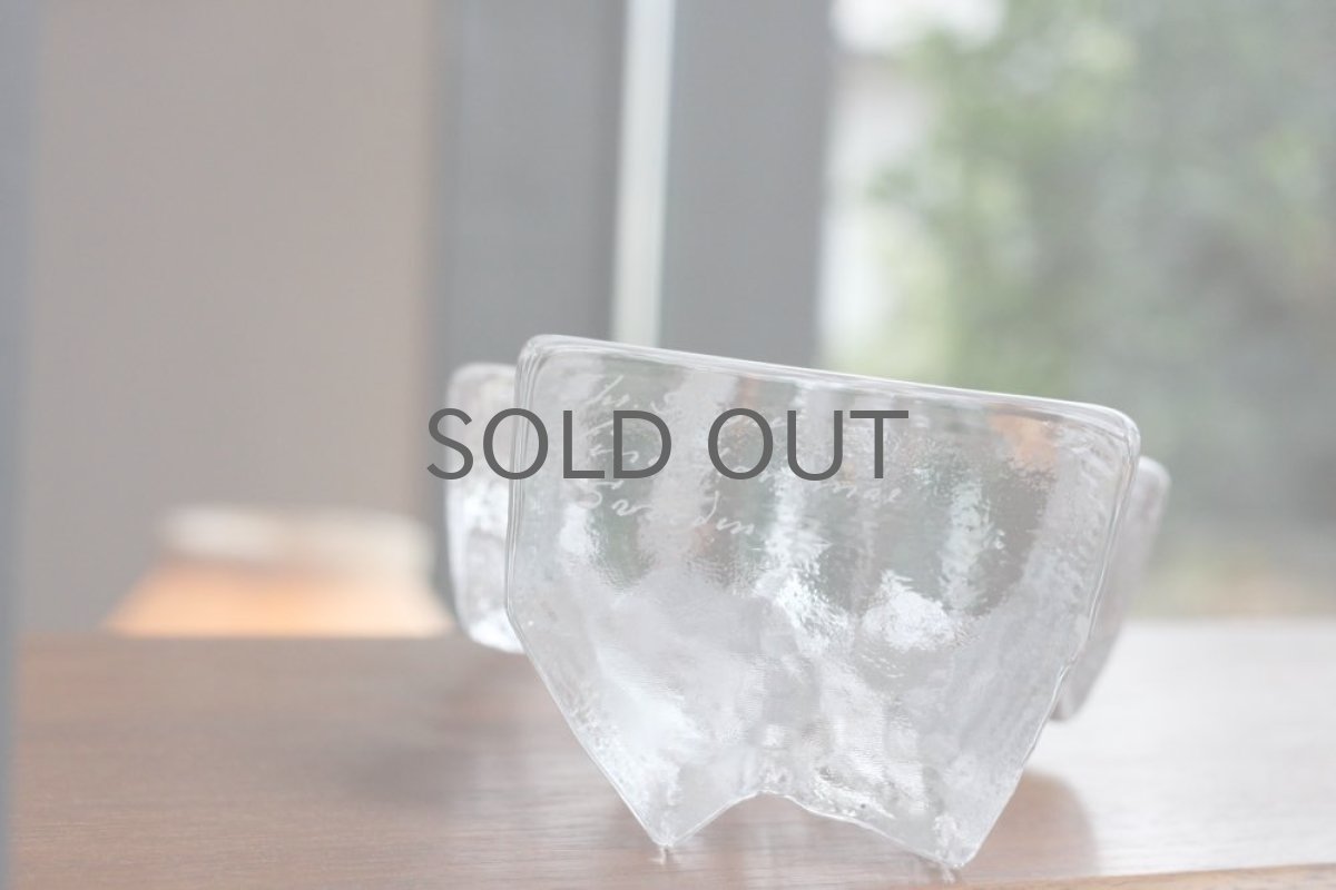 画像4: スウェーデン/Lindshammar社製/ガラスのオブジェ /氷結晶 (4)