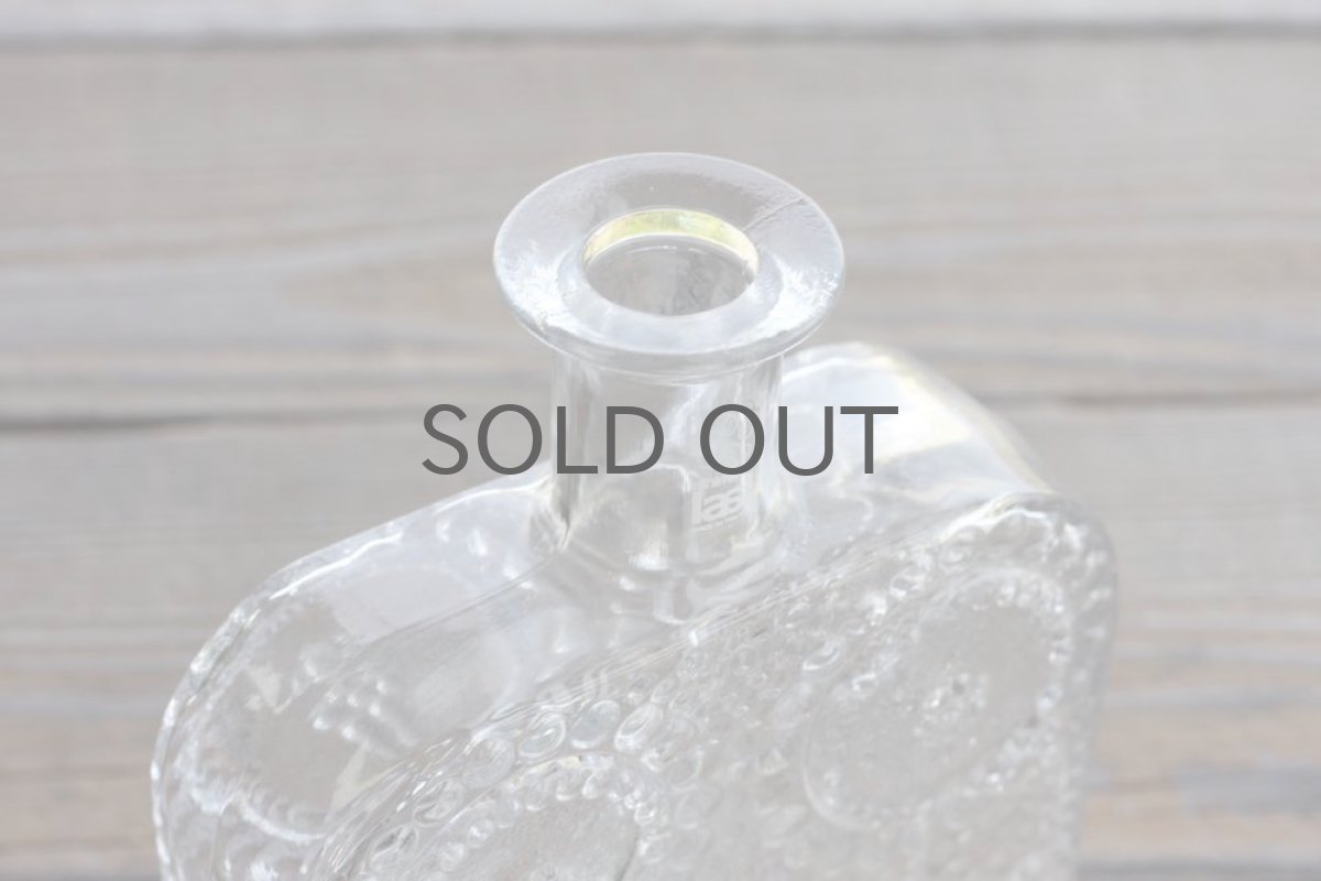 画像3: Riihimaen Lasi/Grapponia/ナニー・スティル グラッポニア クリアー ボトル (3)