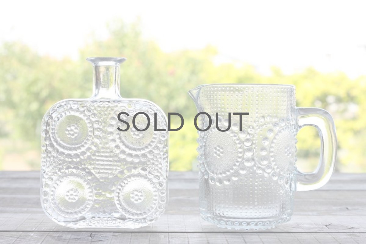 画像4: Riihimaen Lasi/Grapponia/ナニー・スティル グラッポニア　クリアーピッチャー (4)