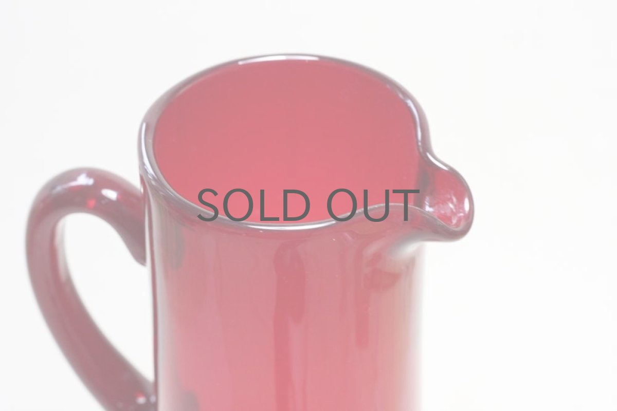 画像2: Reijmyre/レイミューラ/Driven/ガラスピッチャー/レッド (2)