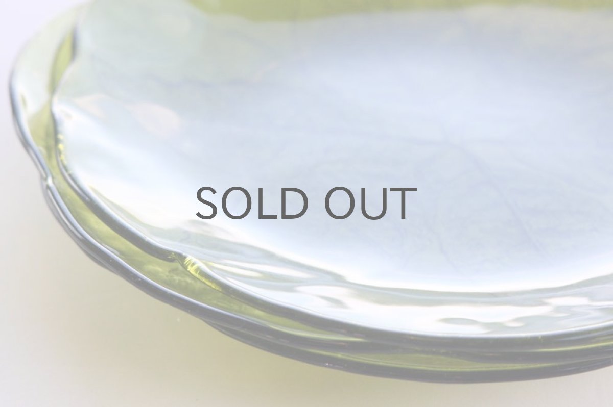 画像6: Kosta Boda コスタボッダ Party グリーン プレート 26cm (6)