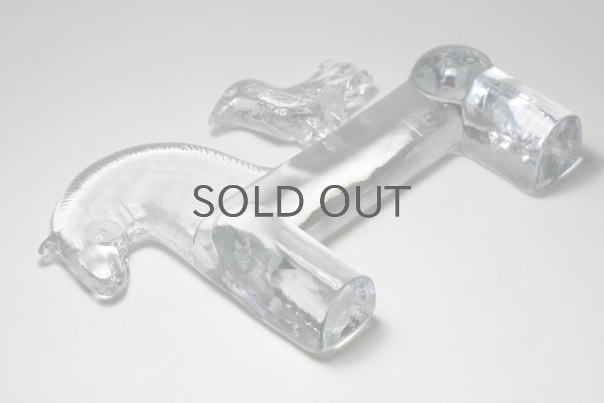 画像6: Kosta Boda コスタボダ ガラスのオブジェ ポニー&小鳥 (6)