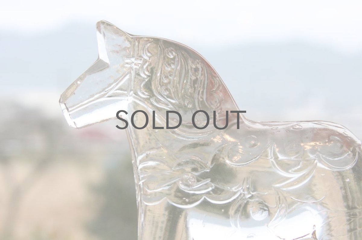 画像3: スウェーデン Lindshammar社製  ガラスのオブジェ  ダーラナホース 特大サイズ (3)