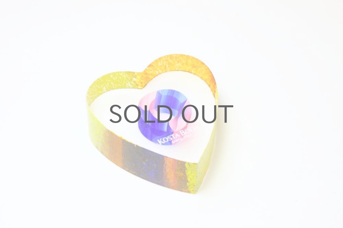 画像2: 北欧ガラス /KOSTA BODA /Bertil Vallien/ハート/クリスタル (2)