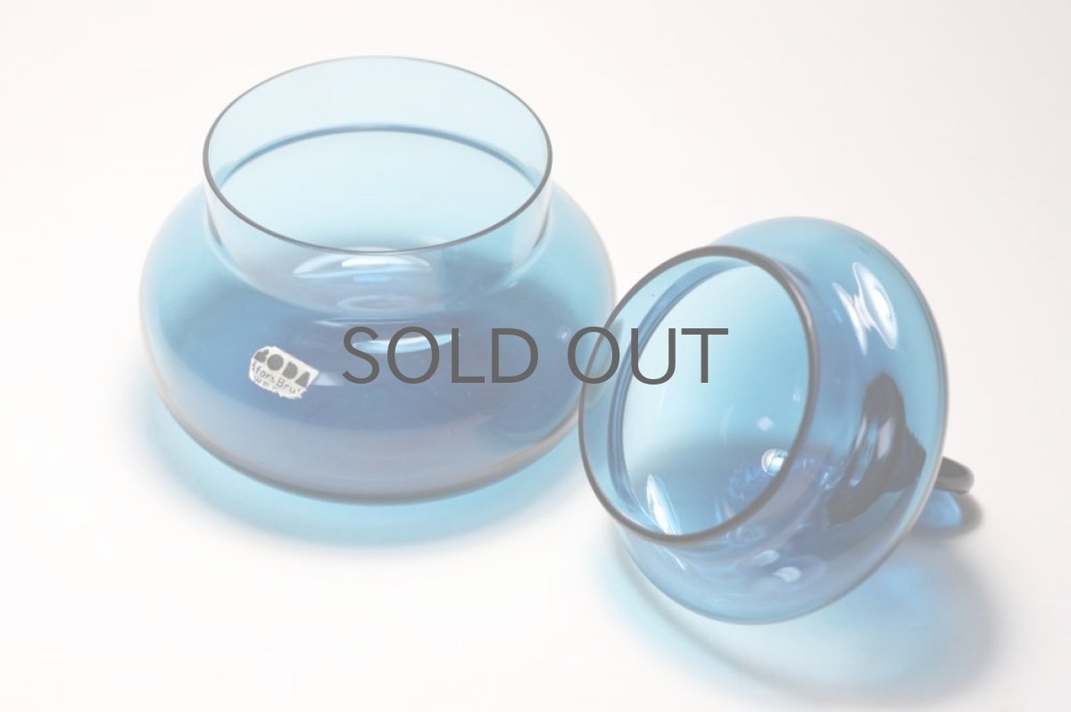 画像4: 北欧ガラス  BODAボッダ Bertil Vallienバーティル・ヴァリーン キャンディポット (4)