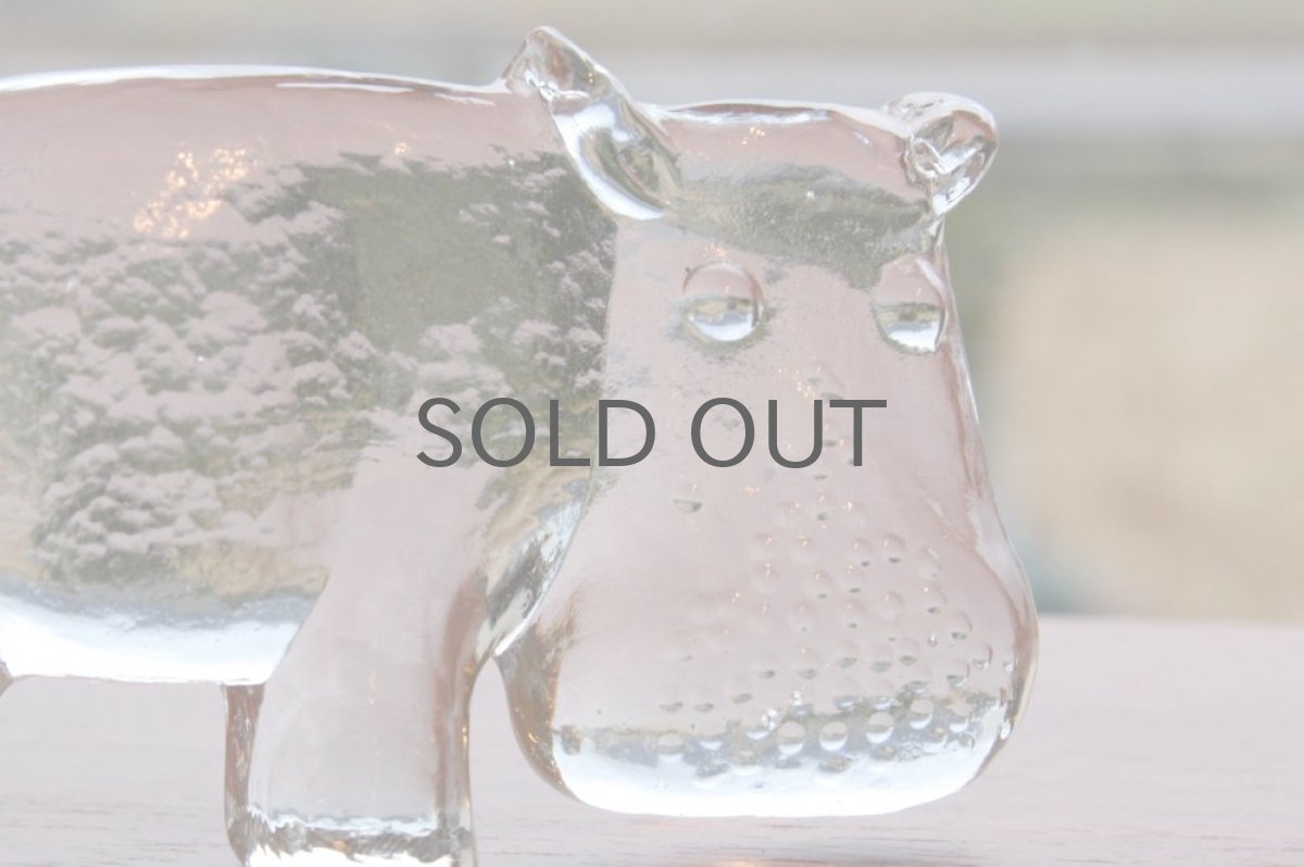 画像2: Kosta Boda コスタボダ ガラスのオブジェ カバ (2)