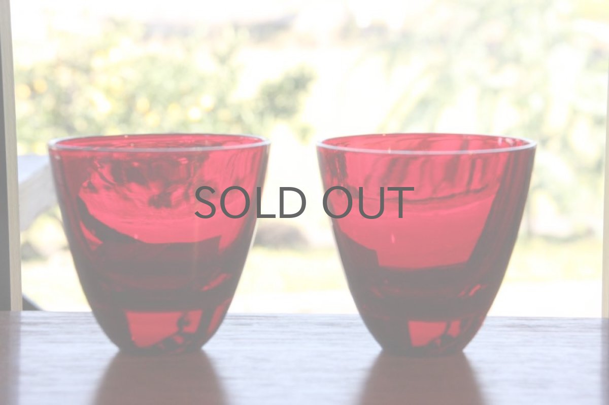 画像4: Reijmyre/レイミューラ/Mambo/ガラスタンブラー/レッド/No.1 (4)