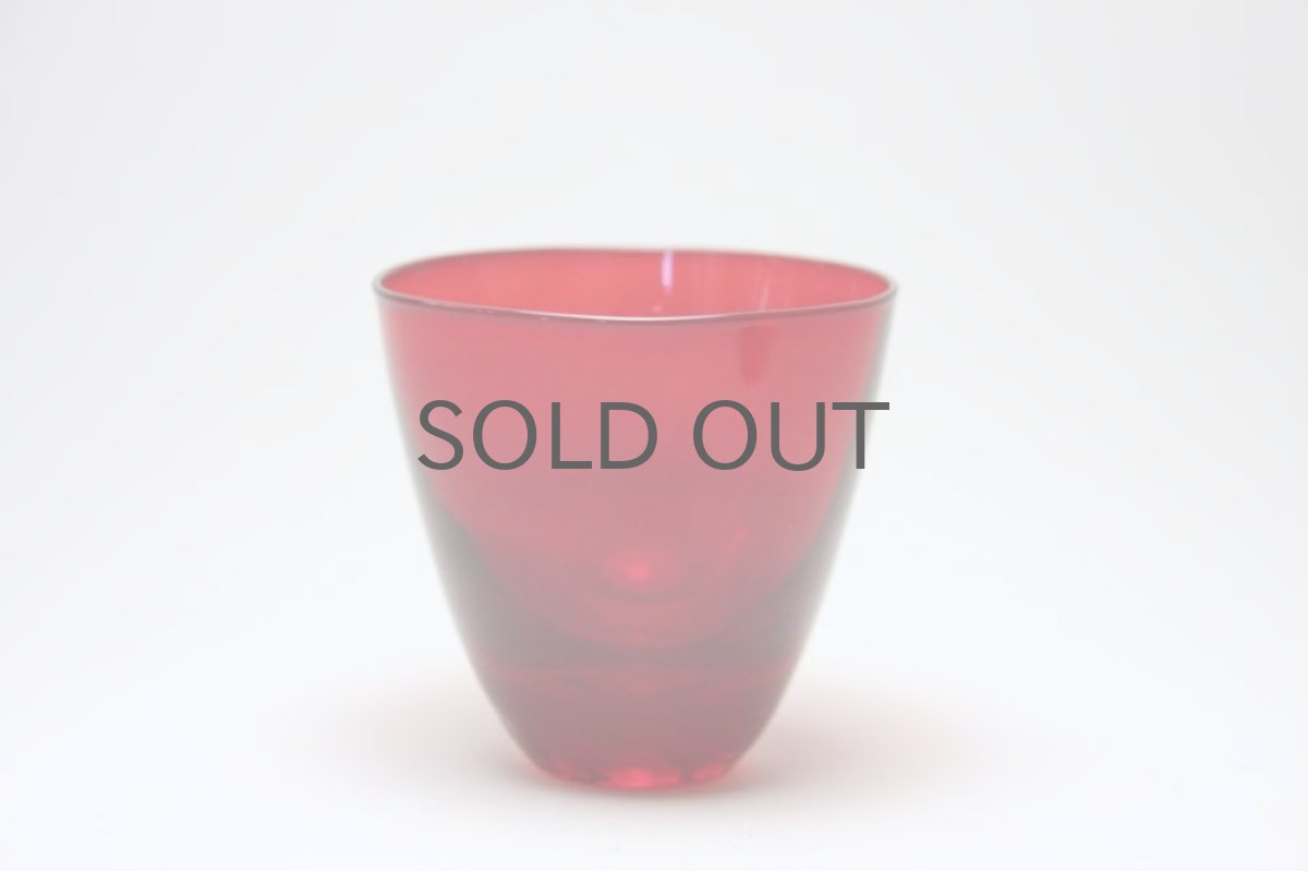 画像2: Reijmyre/レイミューラ/Mambo/ガラスタンブラー/レッド/No.1 (2)