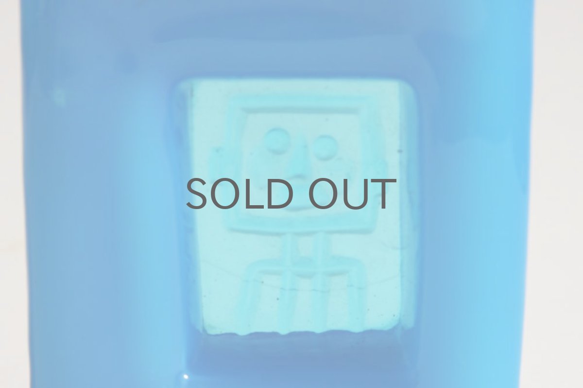 画像2: ErikHoglundエリックホグラン  ガラス ヒト型 セルリアンブルー (2)