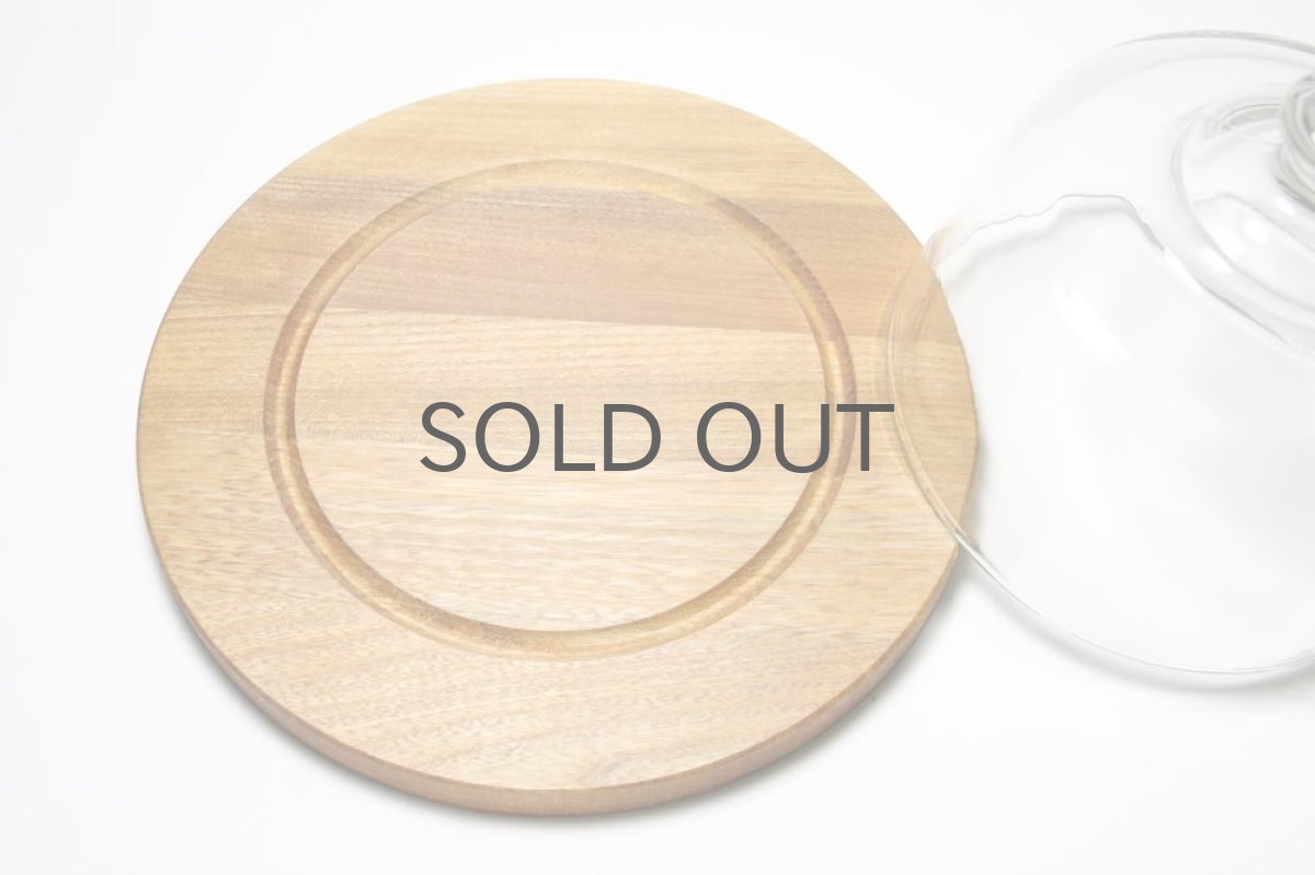 画像3: スウェーデン/ガラスドーム&ウッドトレイ/oljad ALM (3)