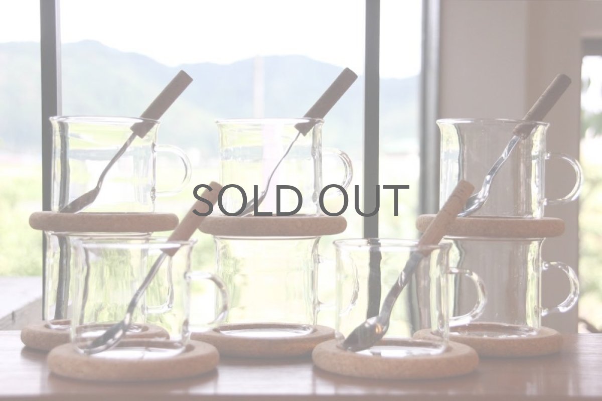 画像7: Signe Persson-Melin / シグネ・ペーション・メリン/ Boda Nova/ 耐熱カップ+コルクコースター+スプーン (7)