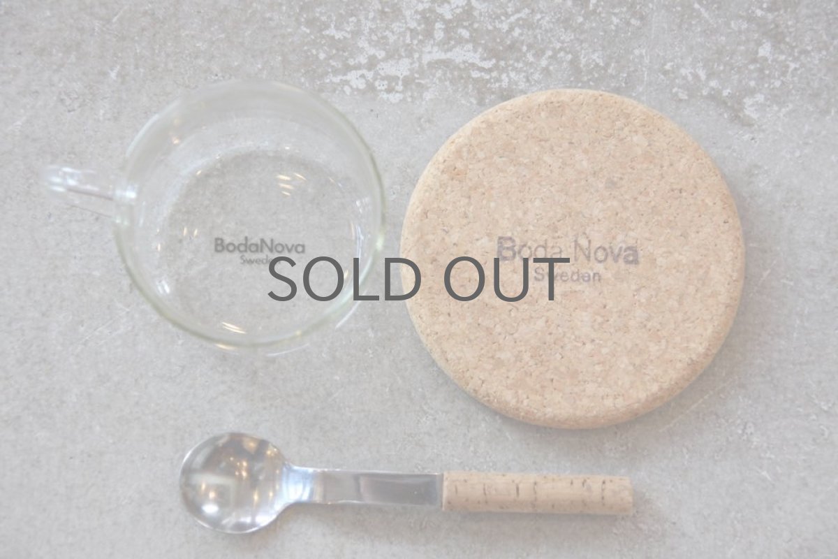 画像5: Signe Persson-Melin / シグネ・ペーション・メリン/ Boda Nova/ 耐熱カップ+コルクコースター+スプーン (5)