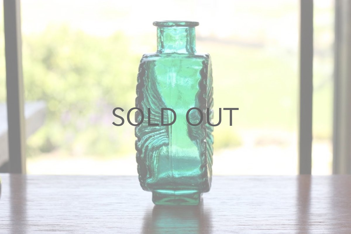 画像4: Riihimaen Lasi/リーヒマエン・ラシ/Aurinko Pullo/アウリンコ/グリーン (4)