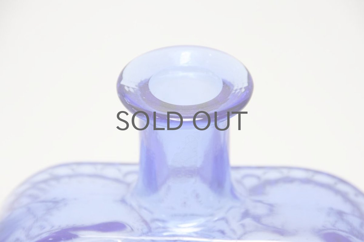 画像2: Riihimaen Lasi/Grapponia/ナニー・スティル グラッポニアボトル ブルー (2)