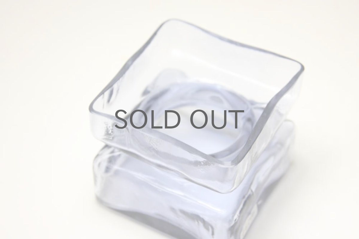 画像2: 北欧雑貨 Riihimaen Lasi Palaシリーズ 花瓶 ライトブルー Mサイズ (2)