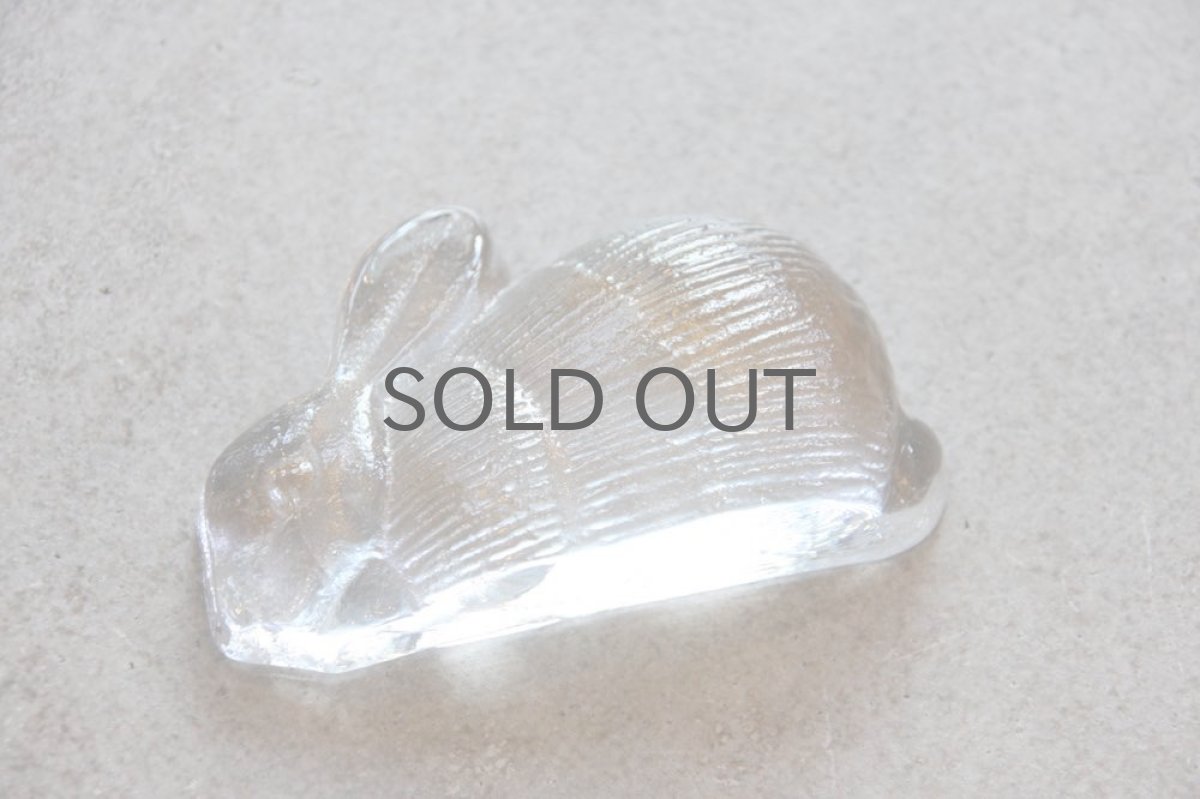 画像4: スウェーデン/Royal Krona/ガラスのウサギ/リサ・ラーソン/ビンテージ (4)