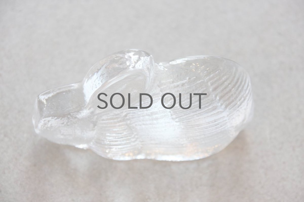 画像3: スウェーデン/Royal Krona/ガラスのウサギ/リサ・ラーソン/ビンテージ (3)