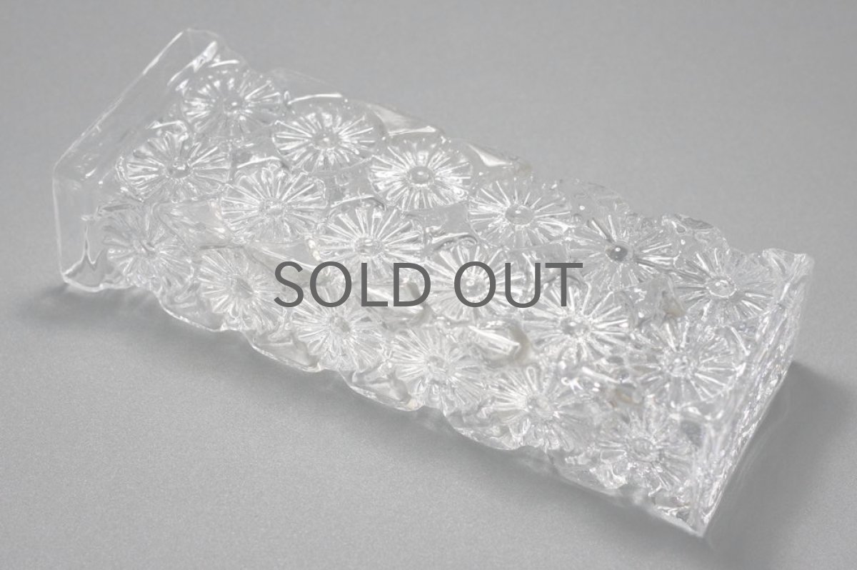 画像4: スウェーデン BODA  Rolf Sinnemark フラワーベース クリスタルディジー (4)