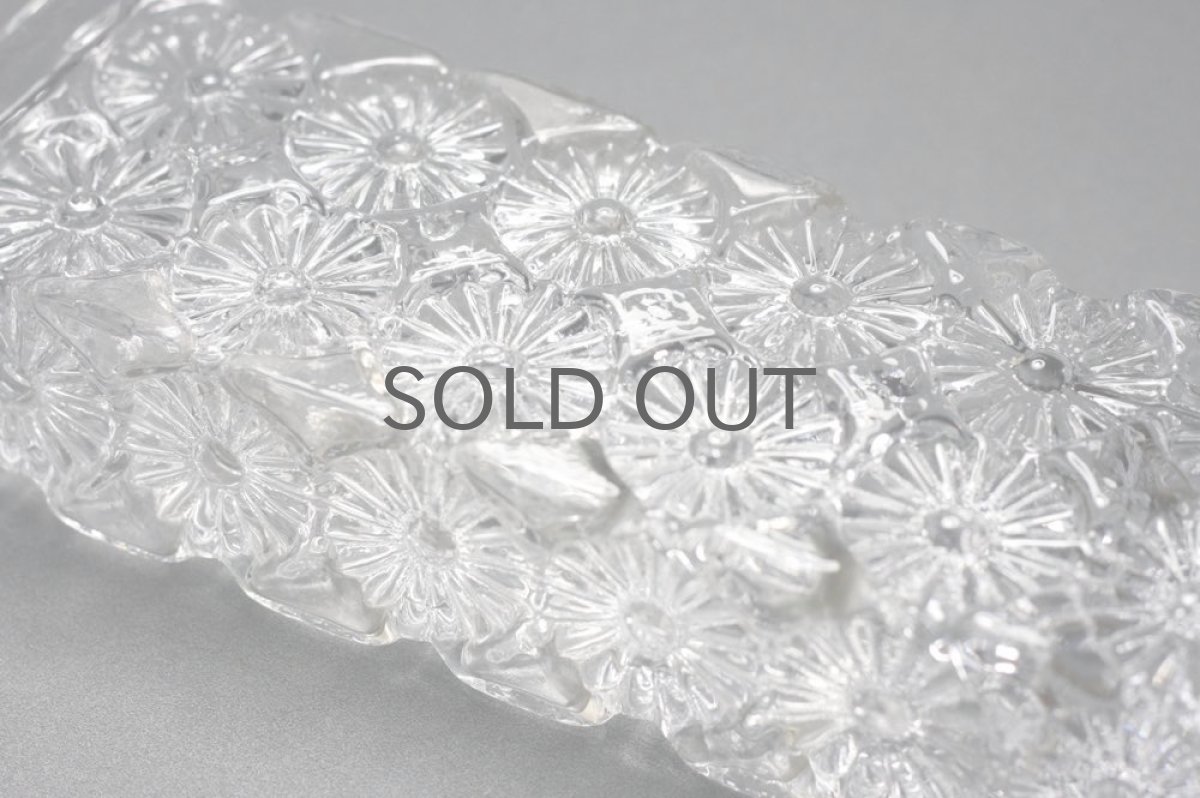 画像5: スウェーデン BODA  Rolf Sinnemark フラワーベース クリスタルディジー (5)