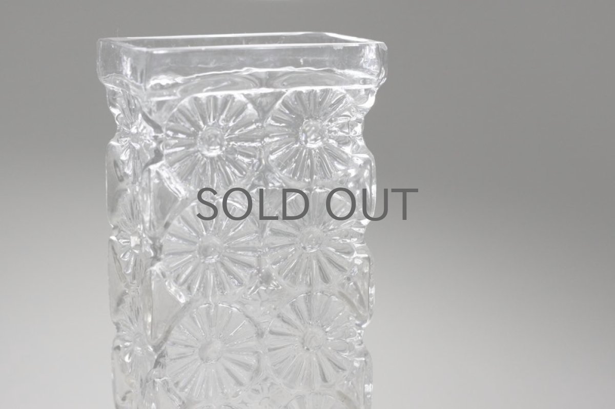 画像2: スウェーデン BODA  Rolf Sinnemark フラワーベース クリスタルディジー (2)