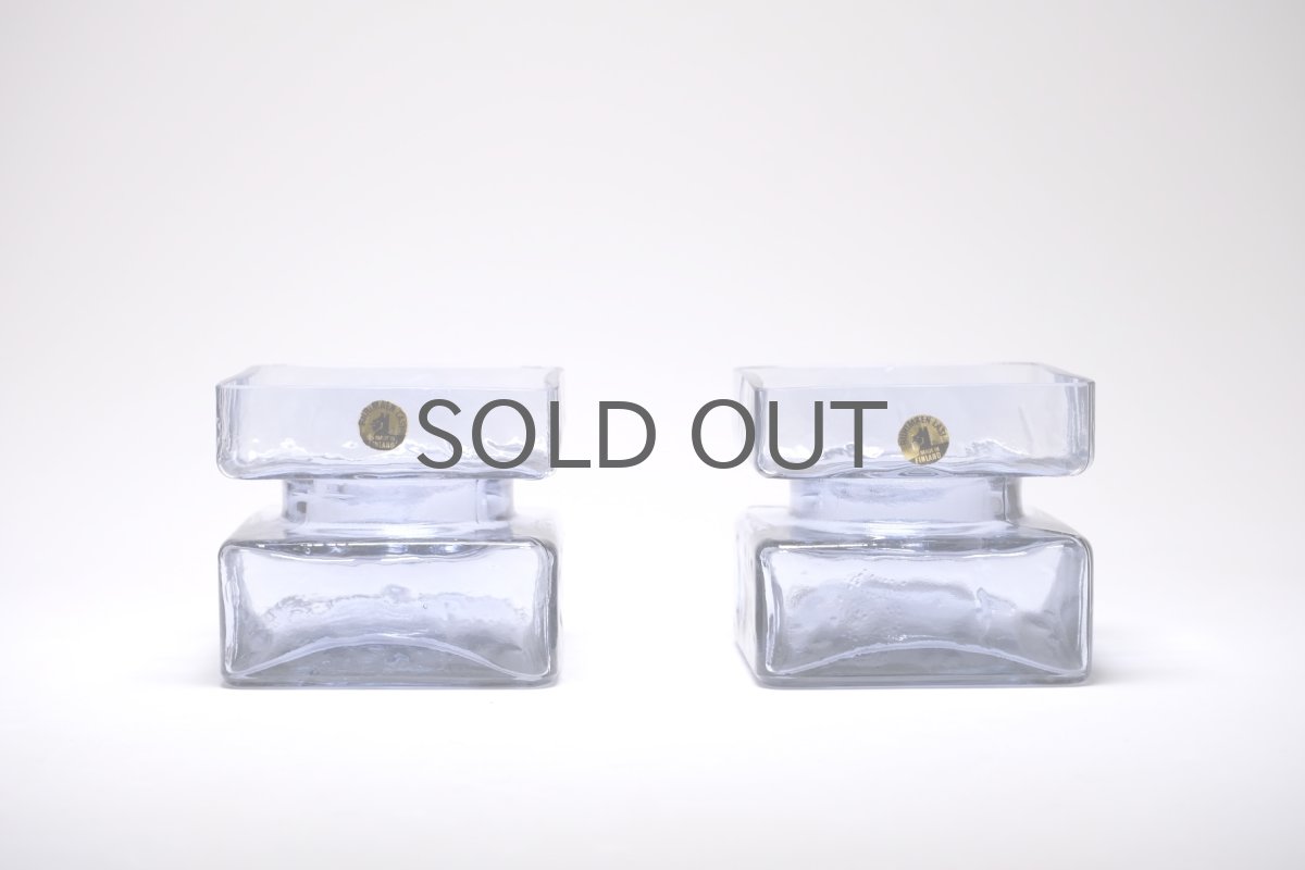 画像6: ビンテージ北欧雑貨/RiihimaenLasi/リーヒマエン・ラシ/花瓶/ラベンダー/Mサイズ/No.1 (6)