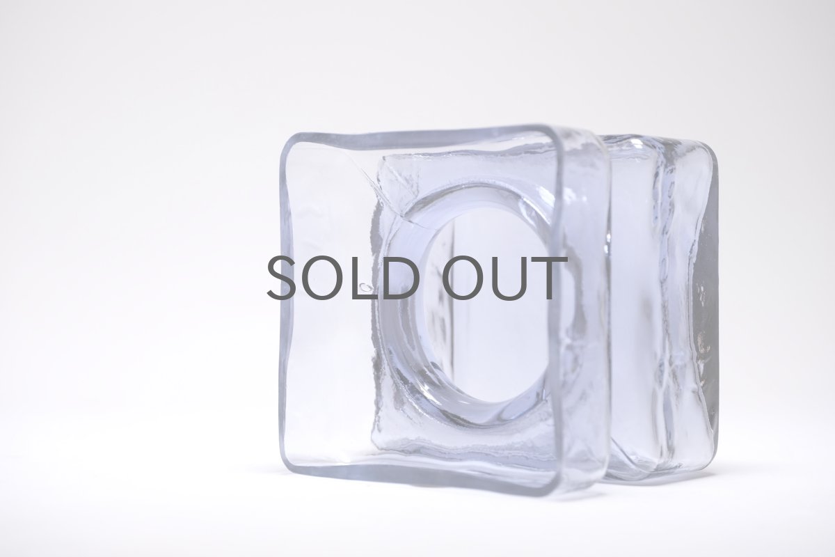 画像4: ビンテージ北欧雑貨/RiihimaenLasi/リーヒマエン・ラシ/花瓶/ラベンダー/Mサイズ/No.1 (4)