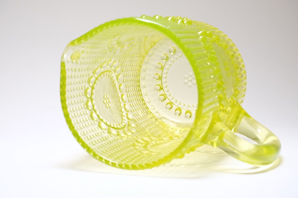 画像8: Riihimaen Lasi/Grapponia/ナニー・スティル/グラッポニア/ピッチャー/イエロー (8)