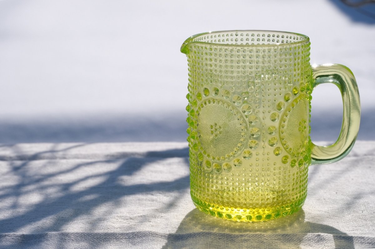 画像10: Riihimaen Lasi/Grapponia/ナニー・スティル/グラッポニア/ピッチャー/イエロー (10)