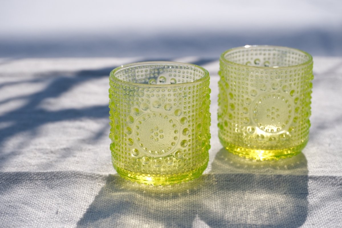 画像7: Riihimaen Lasi/Grapponia/ナニー・スティル/グラッポニア/グラス/イエロー (7)